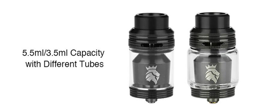 Kaees Solomon 3 RTA Tank capacity