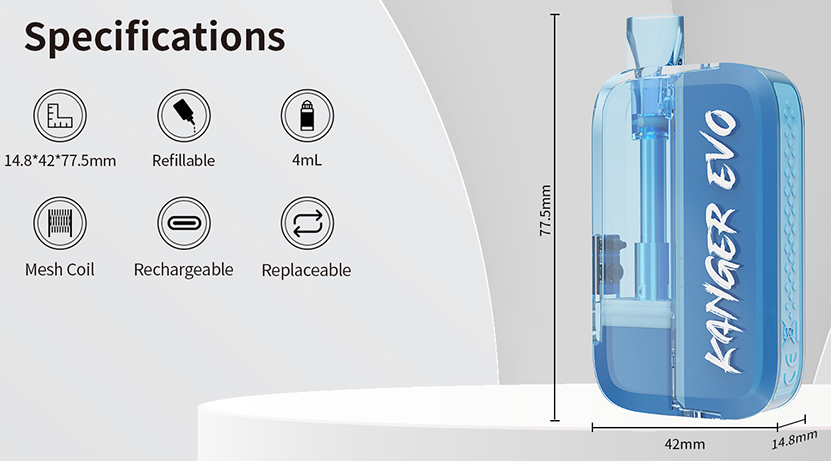 KangerTech EVO Kit Specifications