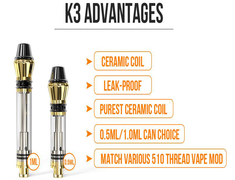 Kangvape K3 Cartridge Advantages