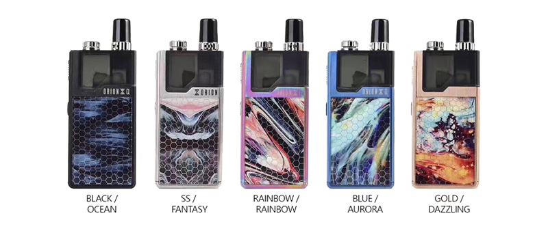 Lost Vape Orion Q Kit Colors