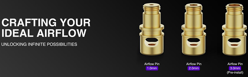 Lost Vape Centaurus Boro Tank Airflow Pin