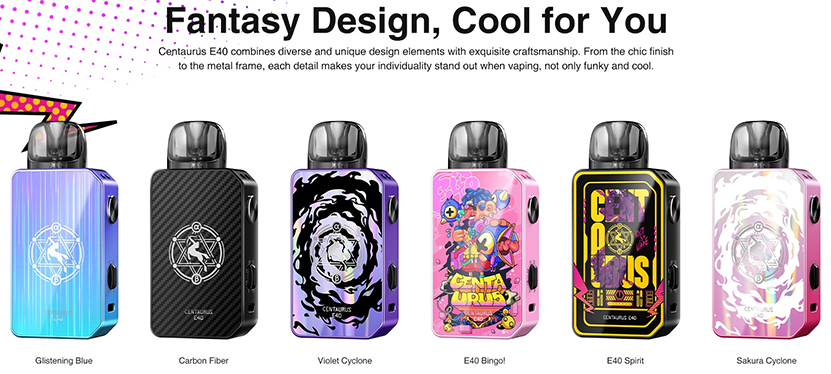 Lost Vape Centaurus E40 Kit Fantasy Design