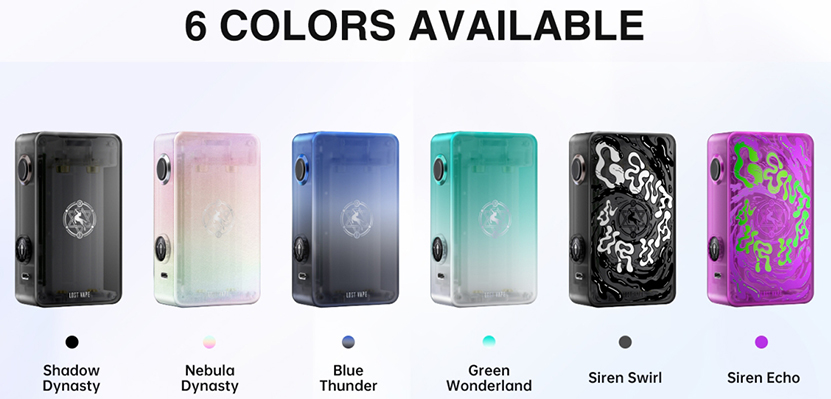 Lost Vape Centaurus P200 Mod Colors Available