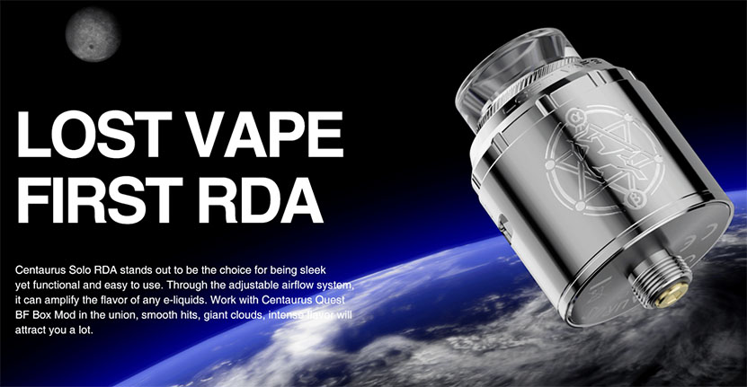 Lost Vape Centaurus Solo RDA