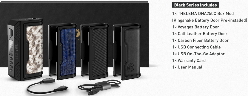 Lost Vape Thelema DNA250C Mod Limited Edition BK package