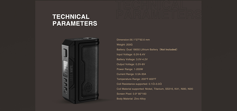 Lost Vape Thelema DNA250C Mod Feature 8