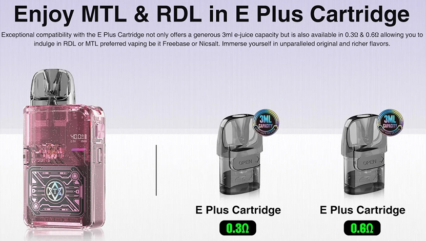 Lost Vape Thelema Elite Art 40 Kit Cartridge