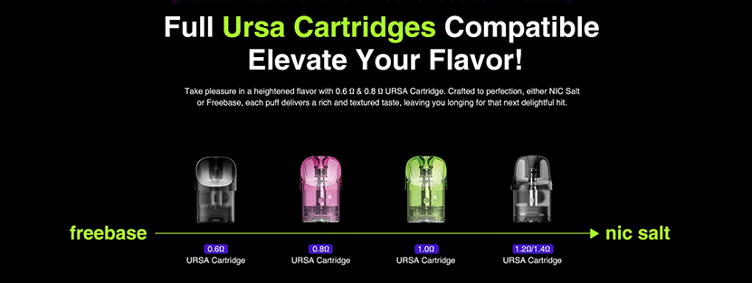 Lost Vape Ursa Baby 2 Kit Compatible