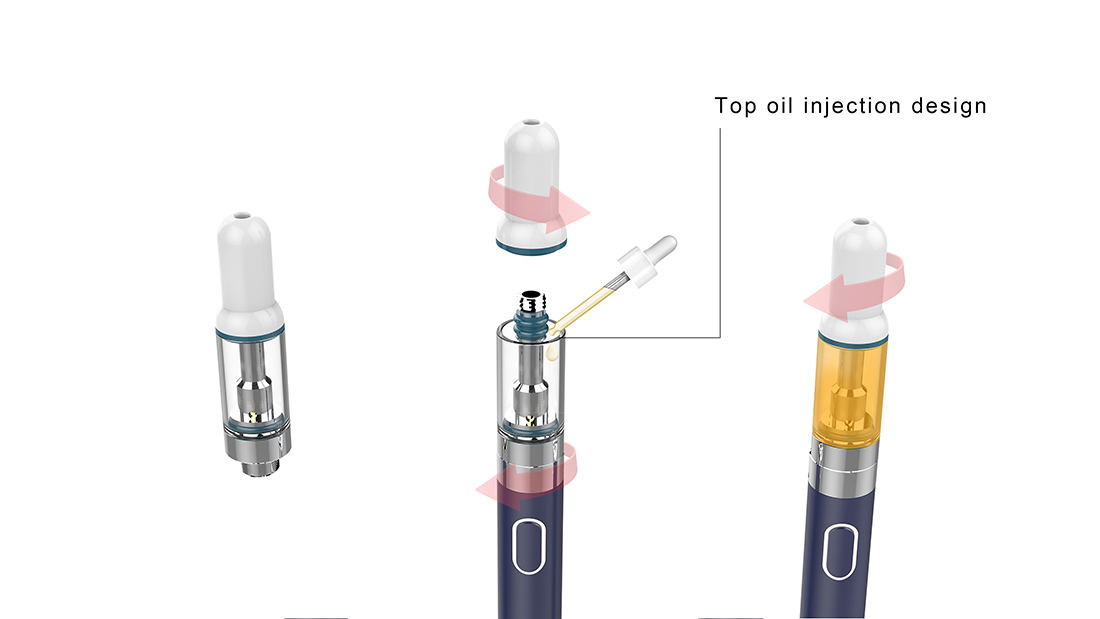 Magic Stick Vape Pen Kit Top Injection