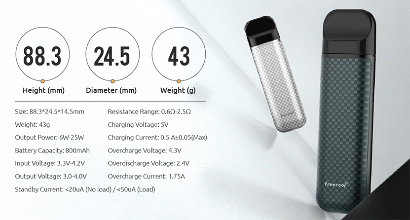 N800 Pod System Kit Specification