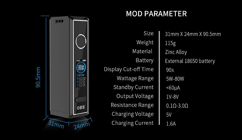 OBS Cabo Pod Kit Feature 9