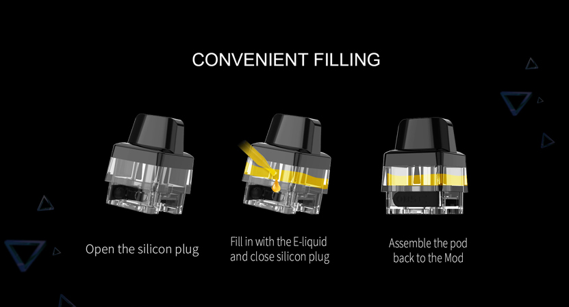 OBS Naze Pod Cartridge Side Filling