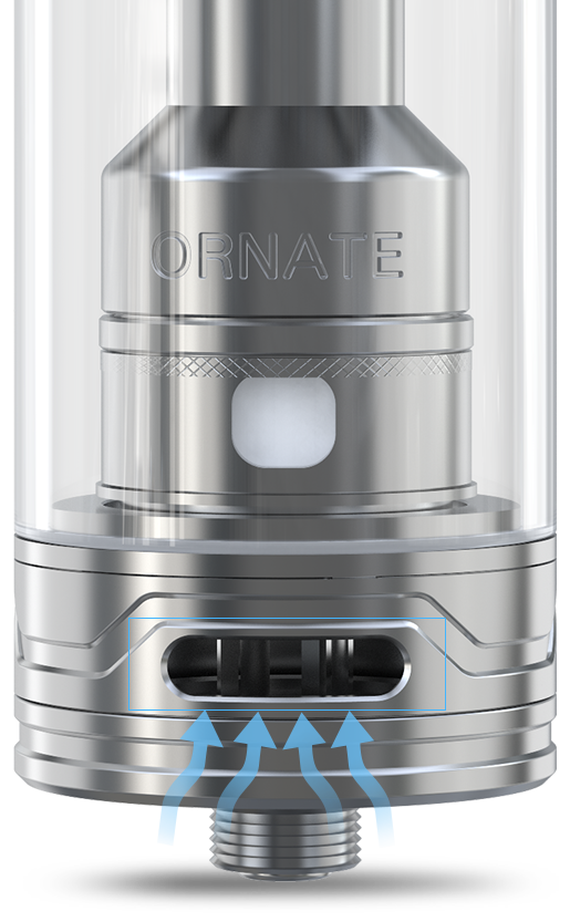 Joyetech Ornate Atomizer with 6.0ml Capacity and Considerable Airflow ...