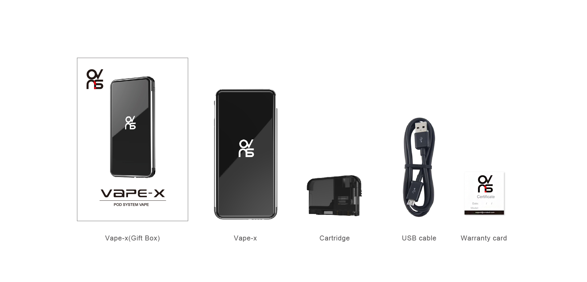 OVNS Vape-X Pod Kit Features 9