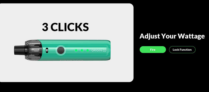 OXVA Origin SE Kit Feature 1