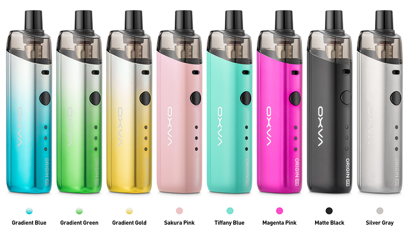 OXVA Origin SE Kit Colors