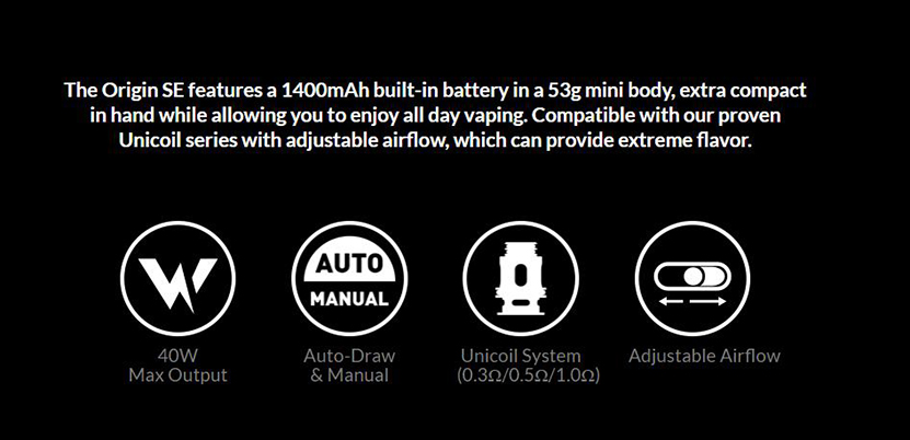 OXVA Origin SE Kit Feature 4