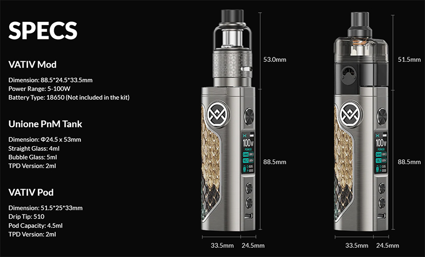 OXVA Vativ Full Kit Feature 3