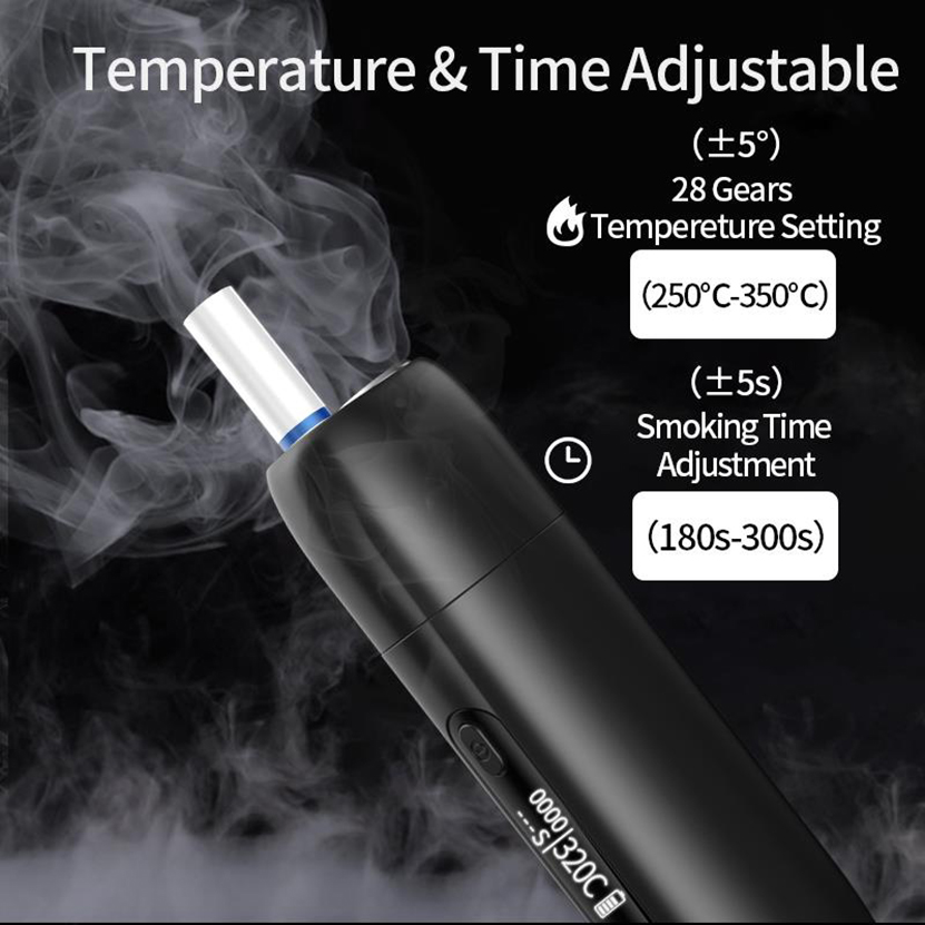 Pluscig P9 Vaporizer Temperature Adjustable