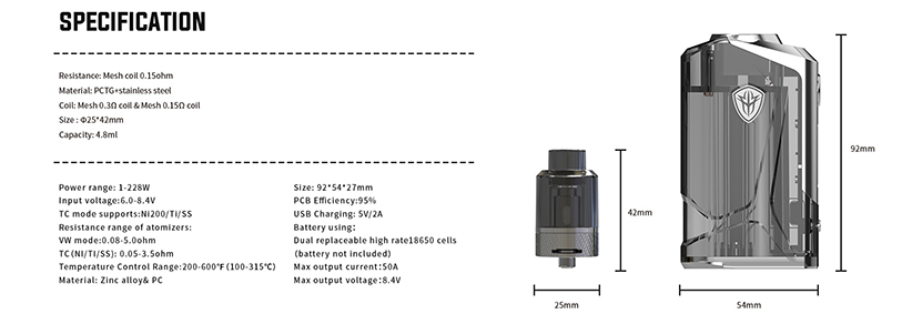 Rincoe 228W Mod Feature 6