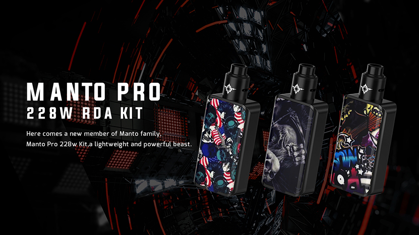 Rincoe Manto Pro 228W RDA Kit Feature 8