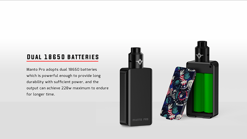 Rincoe Manto Pro 228W RDA Kit Feature 3