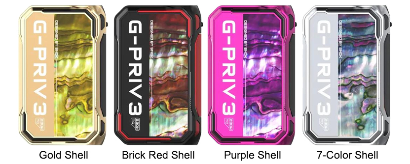 SMOK G-PRIV3 VW Box Mod Colors