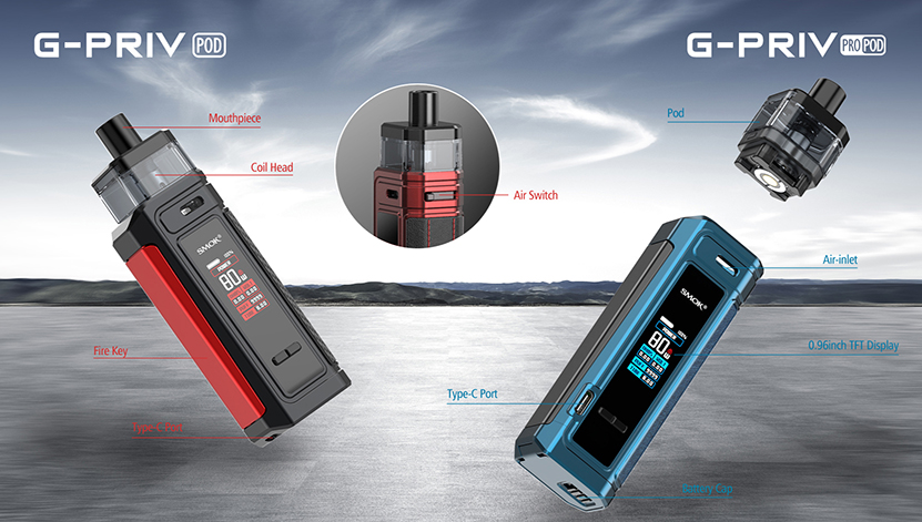 SMOK G-Priv Pod Kit Feature 4