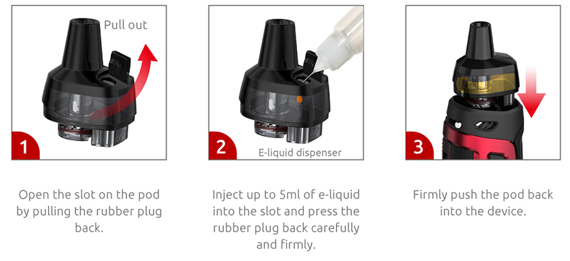 SMOK Morph Pod-80 LP2 Pod Cartridge Feature 5