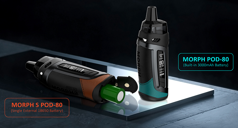 SMOK Morph Pod 80 Kit Battery Capacity