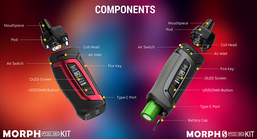 SMOK Morph Pod 80 Kit Component