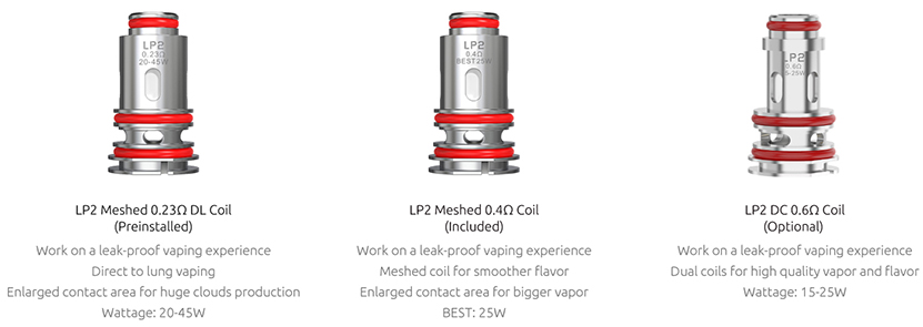 SMOK Morph Pod 80 Kit LP2 Coils