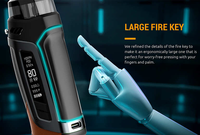 SMOK Morph Pod 80 Kit Large Fire Key