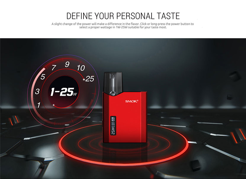 Smok NFIX Mate Pod Kit  1100mAh Built-In Battery - VapeLoft