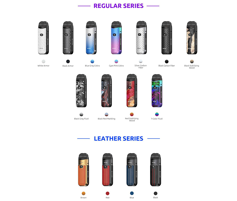 SMOK Nord 50W Kit colors