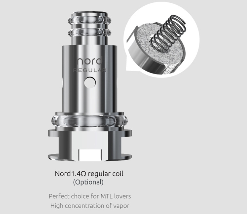 SMOK Nord Replacement Coil Introduction 3