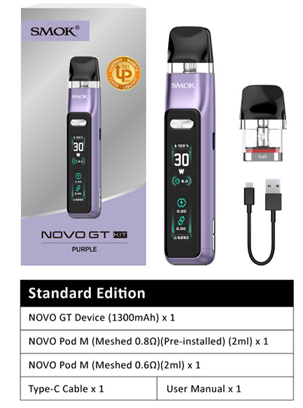 SMOK Novo GT Kit Package