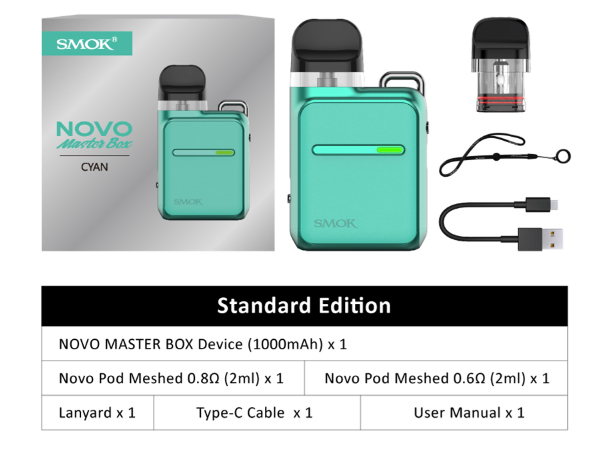 SMOK Novo Master Box Kit Package