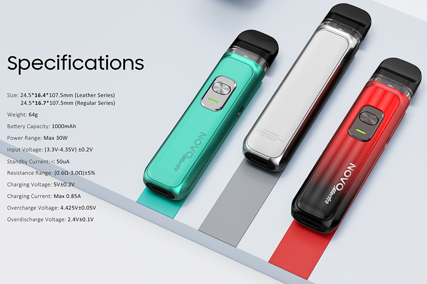 SMOK Novo Master Kit Specifications