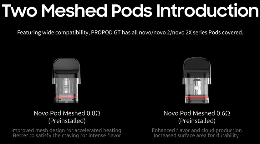 SMOK Novo Meshed Pod Introduction