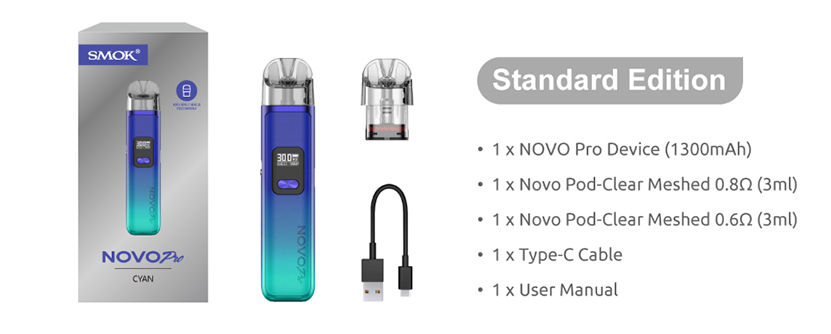 SMOK Novo Pro Kit Package