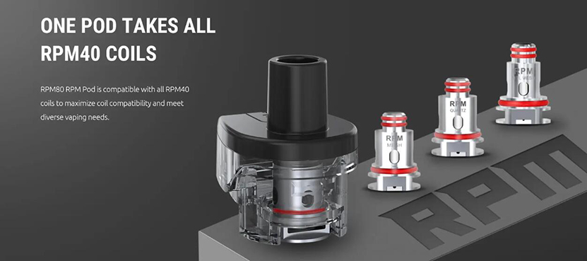 SMOK RPM80 Kit Features 3