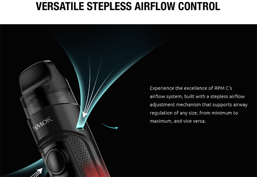 SMOK RPM C Kit Stepless Airflow Control