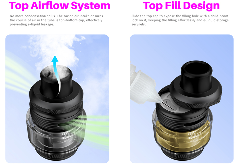 SMOK TF D Subtank Top Airflow