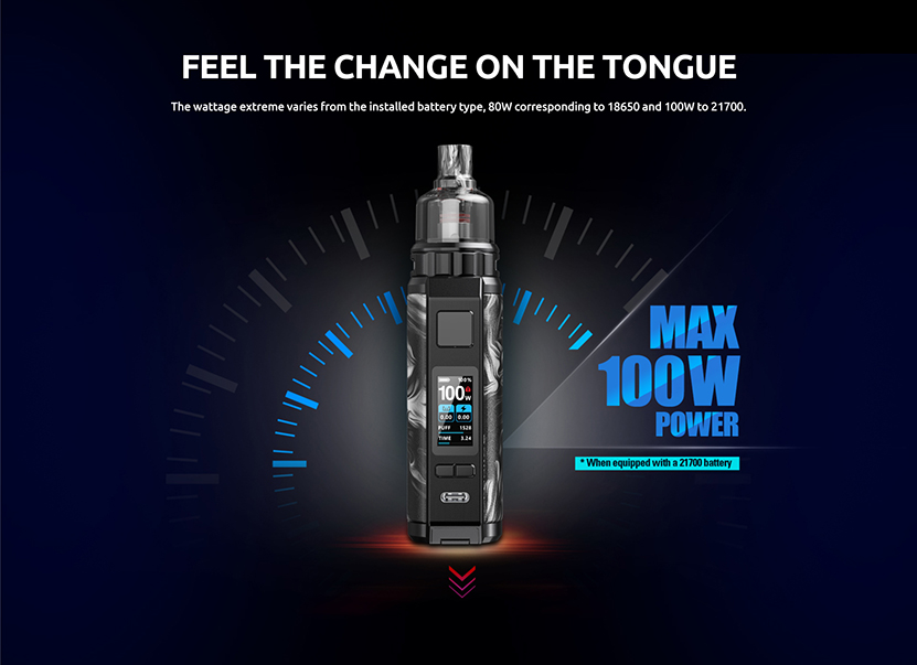 SMOK Thallo S Pod Kit Output Power