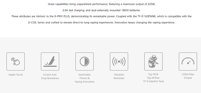 SMOK X Priv Plus Kit Short Description