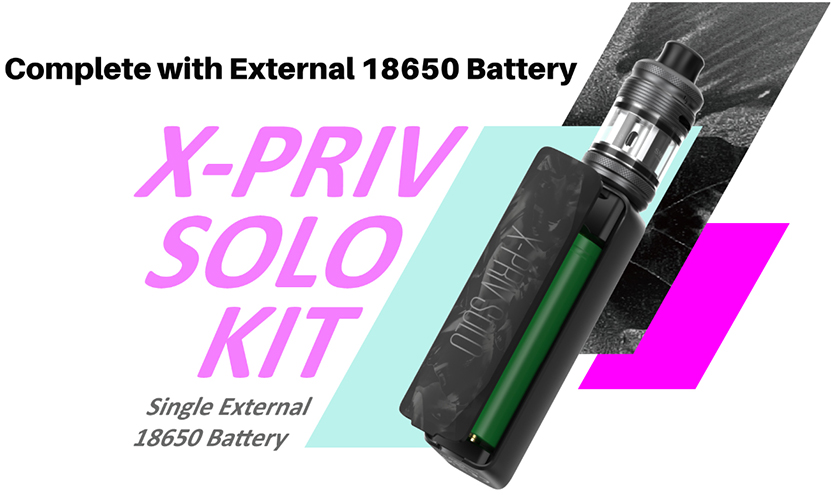 SMOK X Priv Solo Kit 18650 Battery