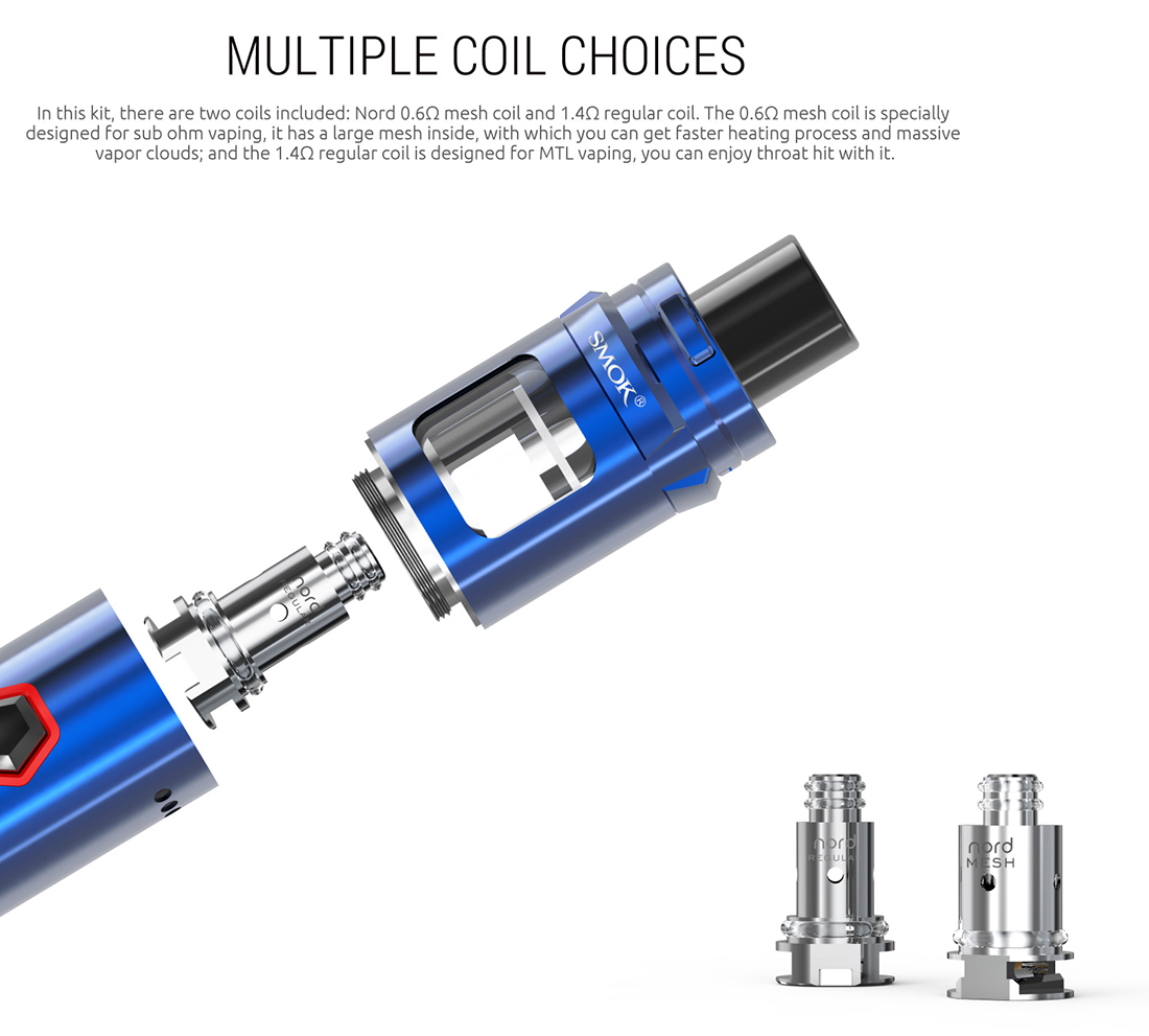 SMOK Nord AIO 19 Kit Coils