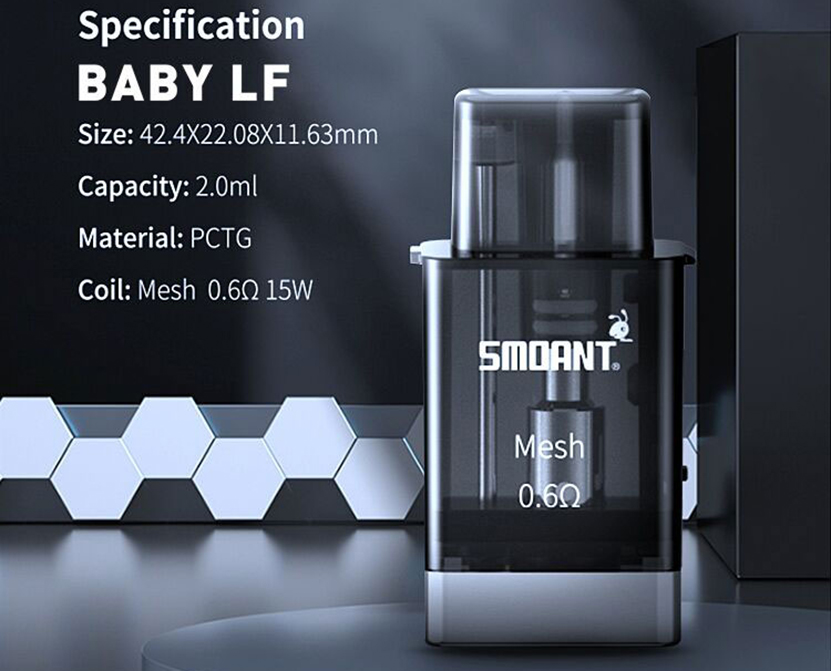 Smoant Baby LF Cartridge Feature 4