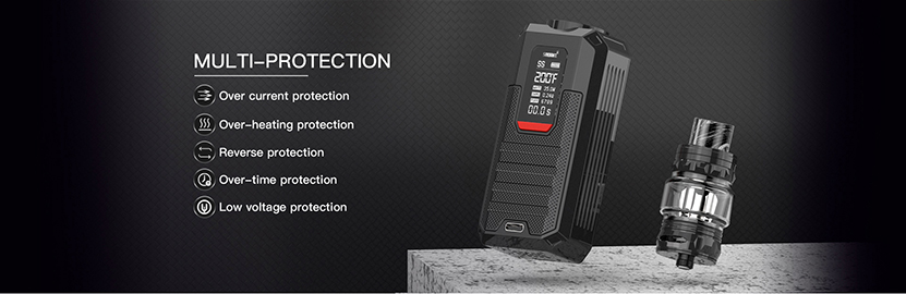 Smoant Ladon AIO Box Mod Kit Protections